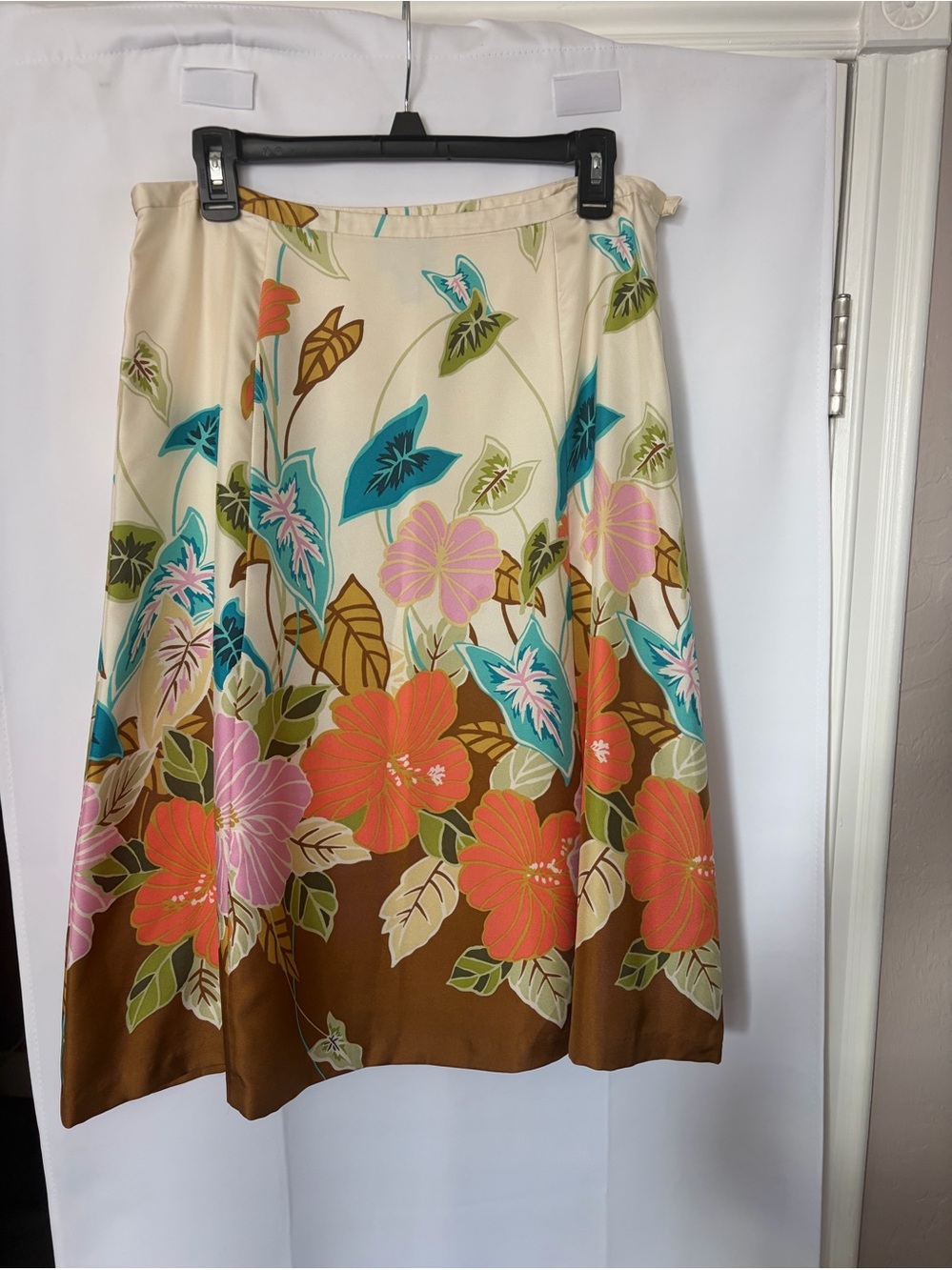 Tori Richard Honolulu silk skirt